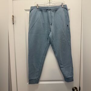 Polo Ralph Lauren Light Blue Double Knit Jogger Pants